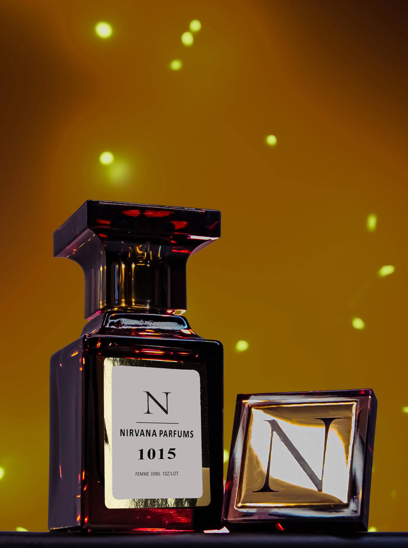 NIRVANA GOLD LINE 1015 similar a Santal 33. Unisex www.nirvanaparfums.es